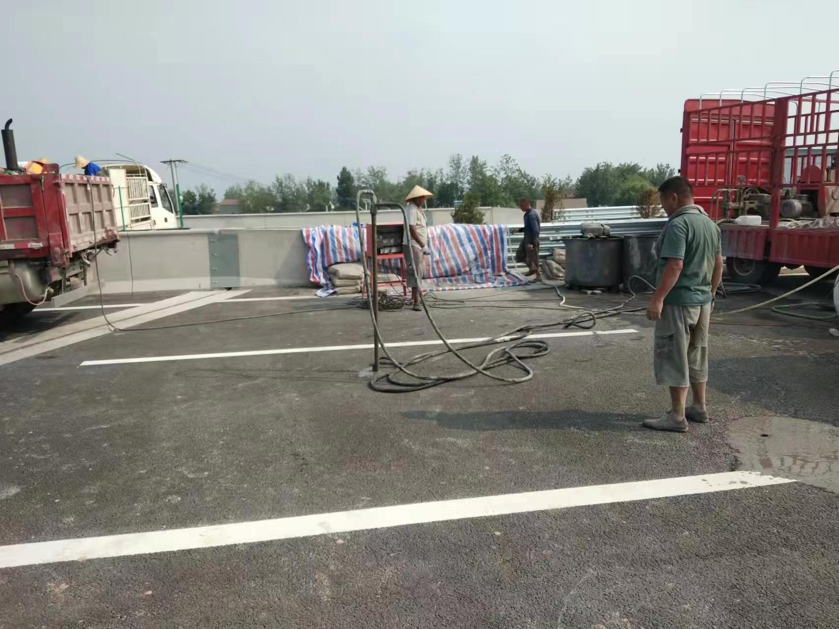 龙华山办事处路基注浆