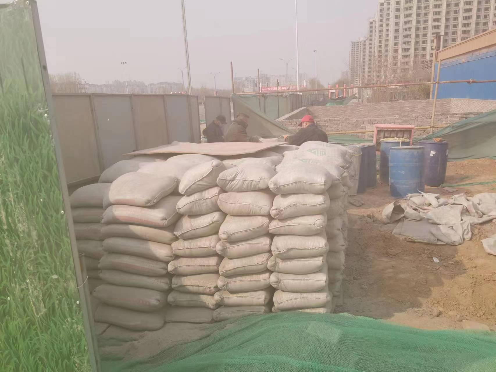 龙华山办事处房屋基础注浆