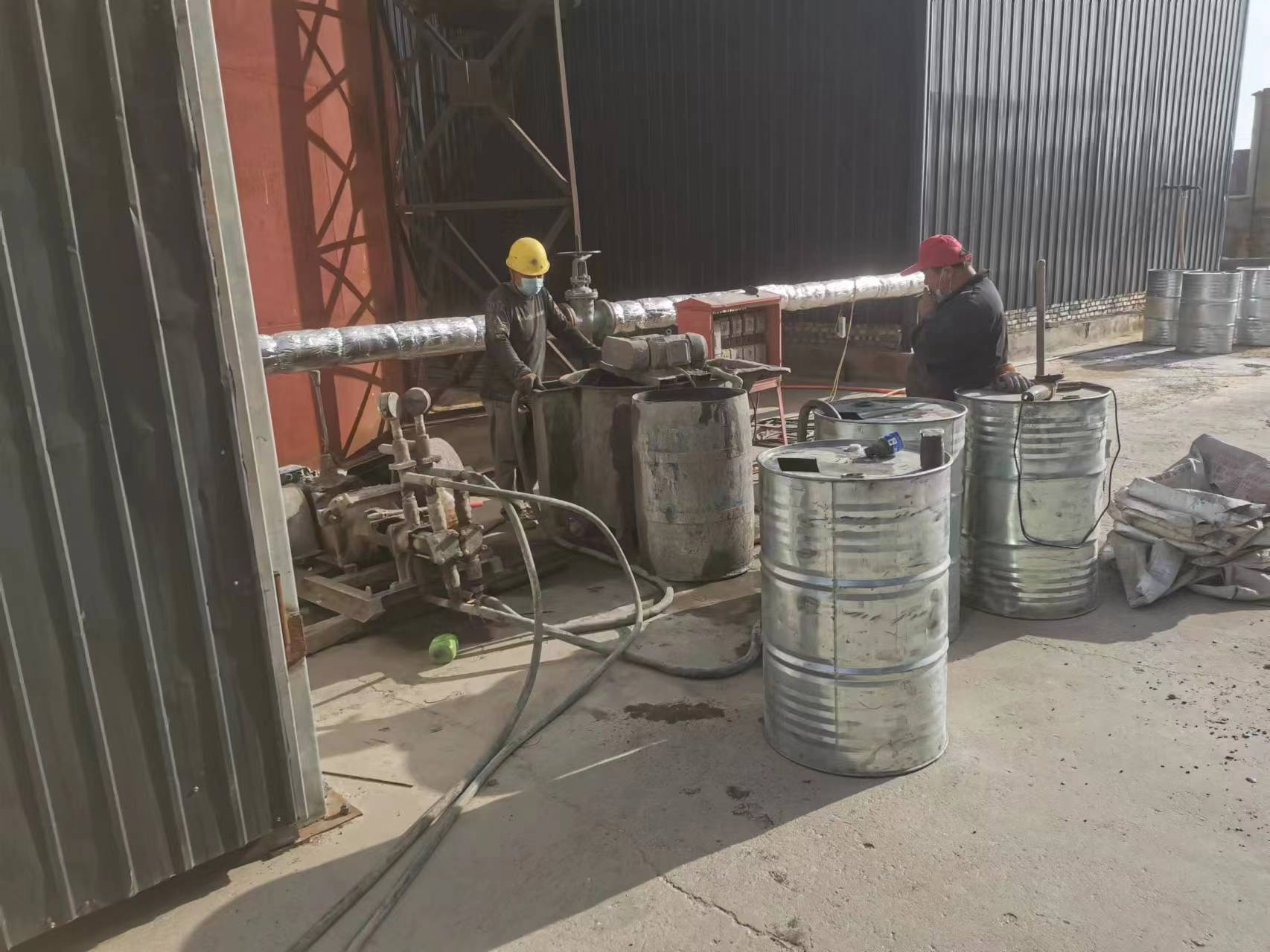 龙华山办事处双液注浆